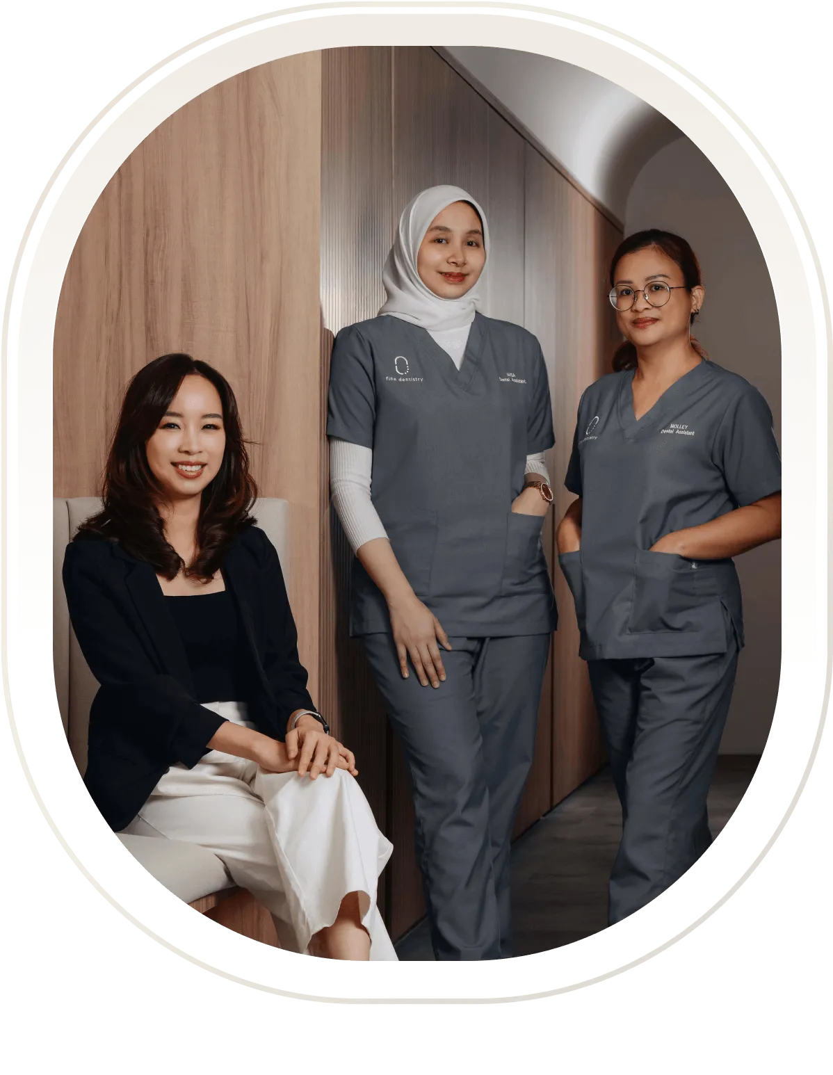 Fine Dentistry team portrait