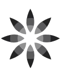 Invisalign flower mark